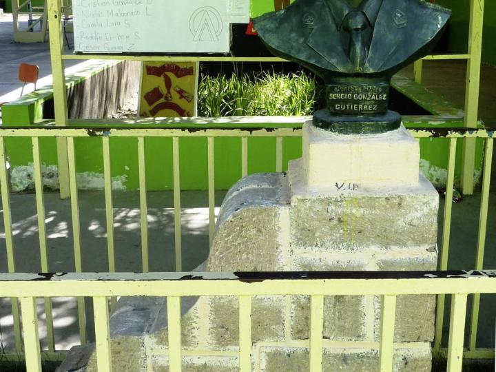 Imagen del monumento Sergio González Gutiérrez
