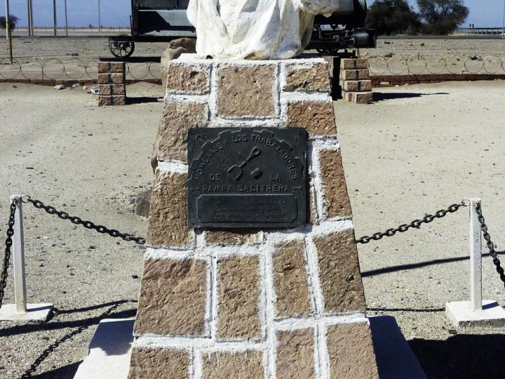 Imagen del monumento Homenaje A Los Trabajadores De La Pampa Salitrera