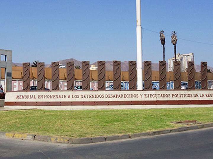 Imagen del monumento Memorial A Los Detenidos Desaparecidos Antofagasta