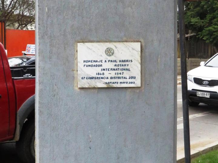 Imagen del monumento Paul Harris