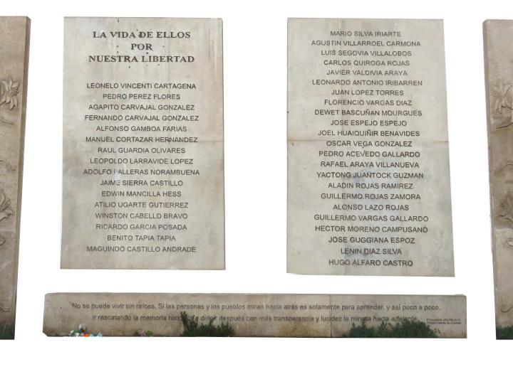 Imagen del monumento Memorial A Detenidos Desaparecidos