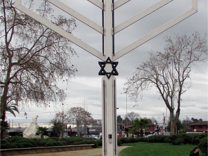 Imagen del monumento Menorá