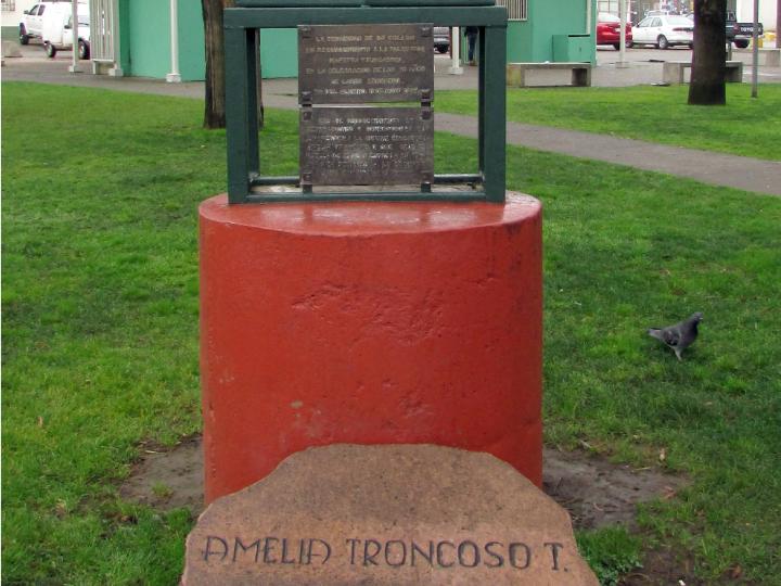 Imagen del monumento Amelia Troncoso T.