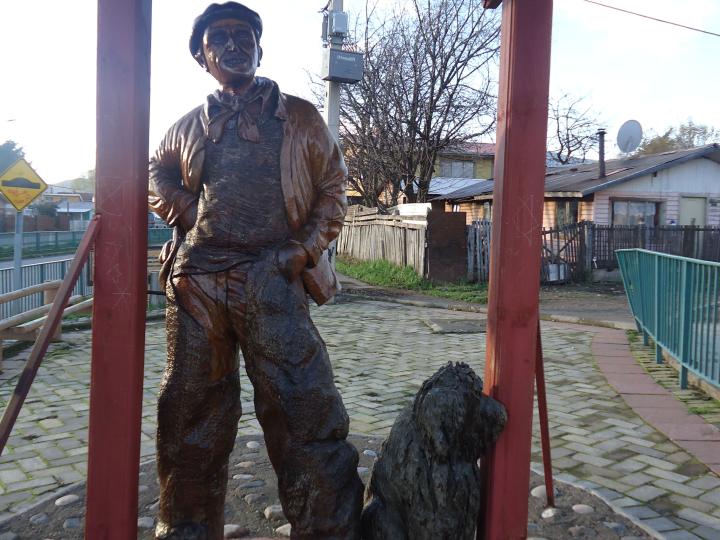 Imagen del monumento El Gaucho