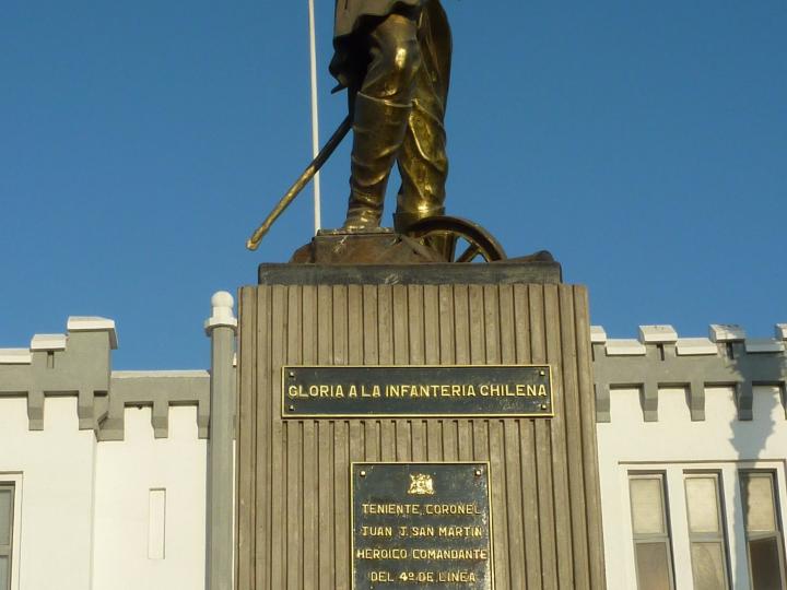 Imagen del monumento Gloria A La Infantería Chilena