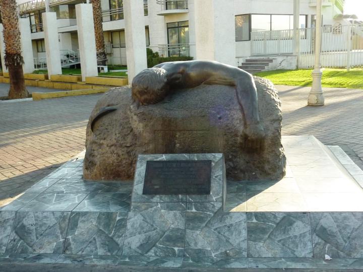 Imagen del monumento Trabajador Caído