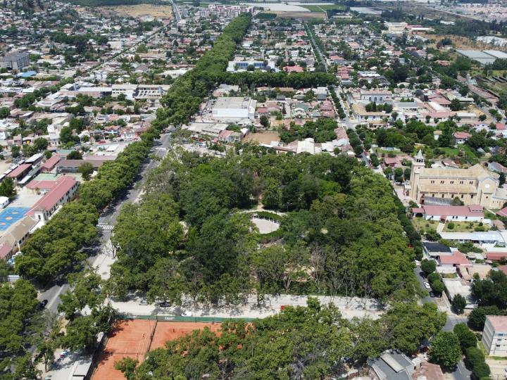 Imagen del monumento Avenida Urmeneta y el Parque Brasil de Limache