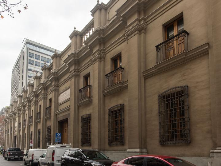 Imagen del monumento Ex Palacio viejo de los Tribunales, antiguo Palacio de la Aduana de Santiago