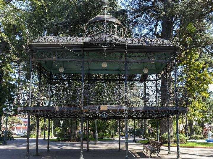 Imagen del monumento Kiosco Cívico de la Plaza de Armas de Curicó
