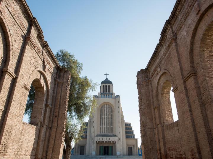 Imagen del monumento Muros de la antigua Iglesia de Maipú
