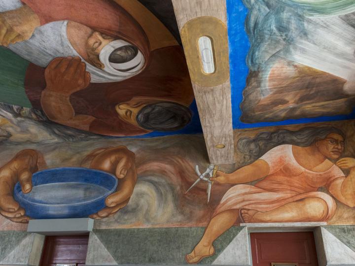 Imagen del monumento Murales de la Escuela México
