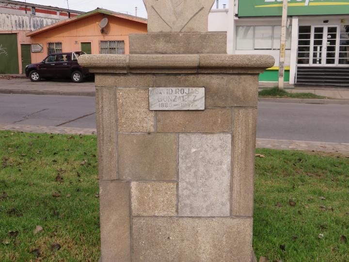 Imagen del monumento David Rojas González