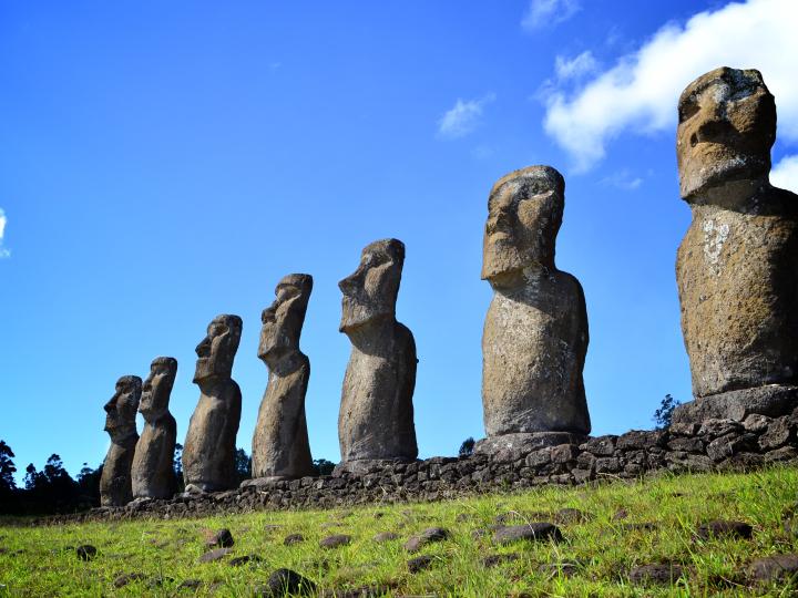 Imagen del monumento Isla de Pascua