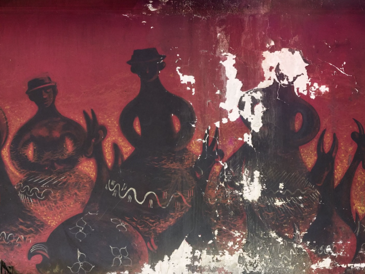 Imagen del monumento Mural &quot;Quinchamalí&quot; de Nemesio Antúnez