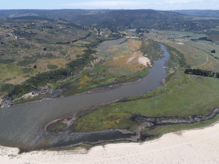 Imagen del monumento Humedal de Tunquén