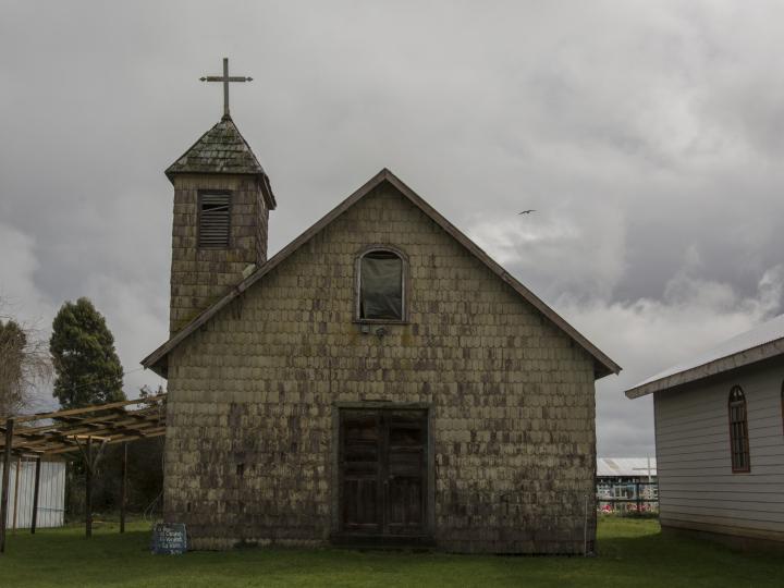 Imagen del monumento Capilla y cementerio indígena de Caicaén