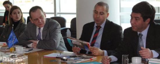 Imagen de El CMN comparte con Agregados Culturales de Europa su experiencia luego de la catástrofe del 27 de febrero