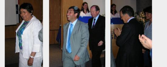 Imagen de Reconocen trayectoria en el ámbito patrimonial de Consejera y Secretario Ejecutivo del Consejo de Monumentos Nacionales