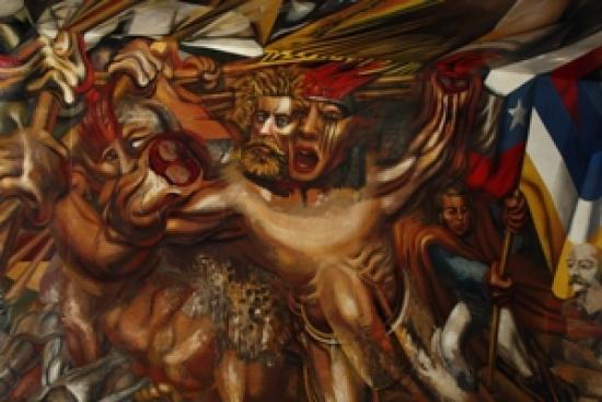 Imagen de MÉXICO Y CHILE RESTAURAN MURALES DE LA REGIÓN DEL BÍO BÍO