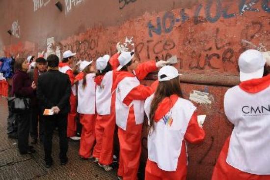 Imagen de Cuadrilla de Voluntarios da inicio al Día del Patrimonio Cultural de Chile 2012