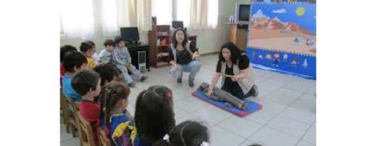 Imagen de En establecimientos de educación preescolar se  inició  el ciclo "CMN en tu colegio" en regiones