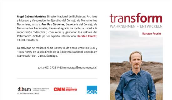 Imagen de Experto internacional realizará taller sobre identificación y difusión de valores patrimoniales