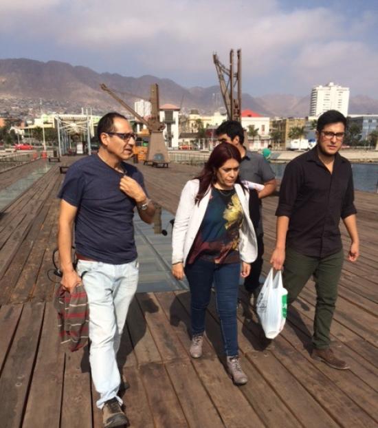 Imagen de Secretaria técnica y equipo CMN visita Antofagasta