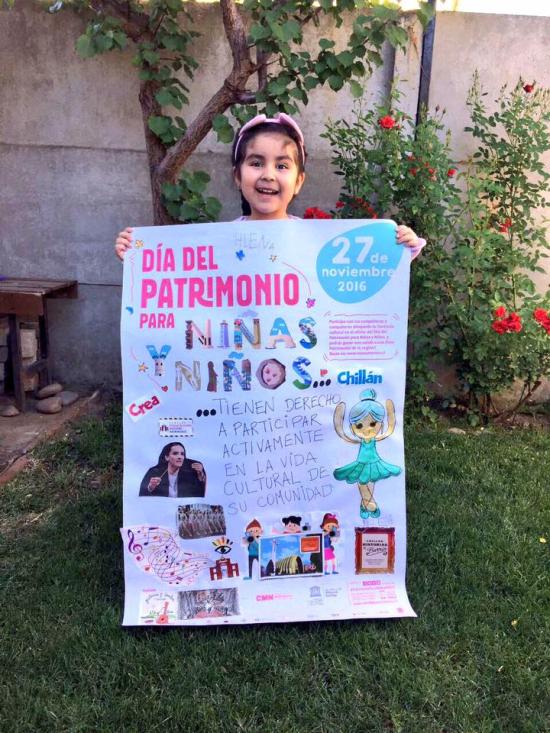 Imagen de Ganadores Concurso Afiche 1er día del Patrimonio para Niñas y Niños