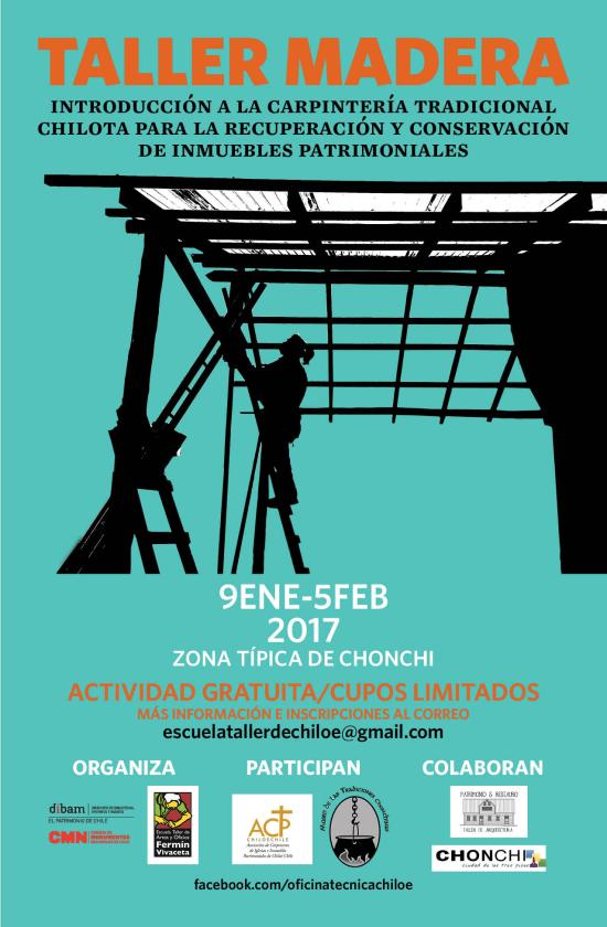 Imagen de ABIERTAS INSCRIPCIONES PARA TALLER DE CARPINTERÍA CHILOTA