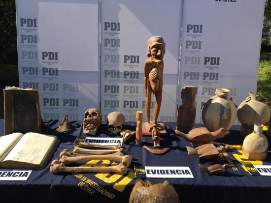 Imagen de 540  PIEZAS ARQUEOLÓGICAS FUERON ENTREGADAS AL CMN PARA SER PERICIADAS 