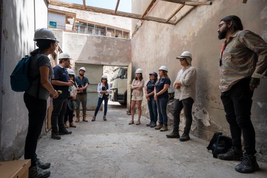 Imagen de CMN supervisa término de las obras de emergencia en  el Sitio de Memoria Ex Cárcel Pública de Pisagua 