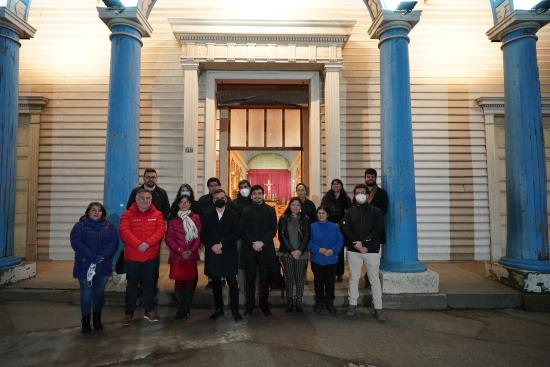 Imagen de Intensa agenda del CMN en Chiloé: equipo técnico visitó iglesias del Sitio de Patrimonio Mundial