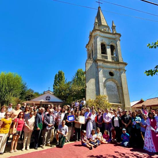 Imagen de Pueblo de Rere conmemora 100 años de su Torre Campanario