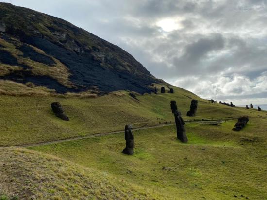 Imagen de  INCENDIO EN VOLCÁN RANO RARAKU