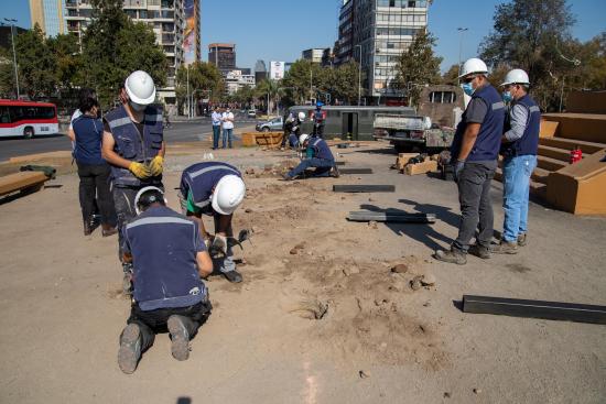 Imagen de Instalación de faenas y cierre perimetral temporal para ejecutar obras de reforzamiento acordadas por el Consejo de Monumentos
