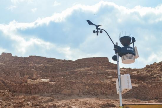 Imagen de Con éxito concluyen obras de emergencia para proteger el Pucará de Quitor: ahora tiene incluso una estación meteorológica