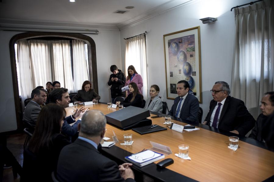 Imagen de Chile entrega a Bolivia 42 piezas paleontológicas incautadas en paso fronterizo