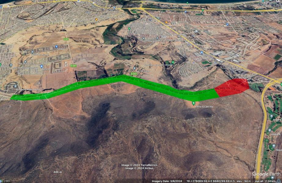 CMN permite continuidad de obras en construcción de Avenida Panorámica de La Serena y establece áreas de protección prioritaria