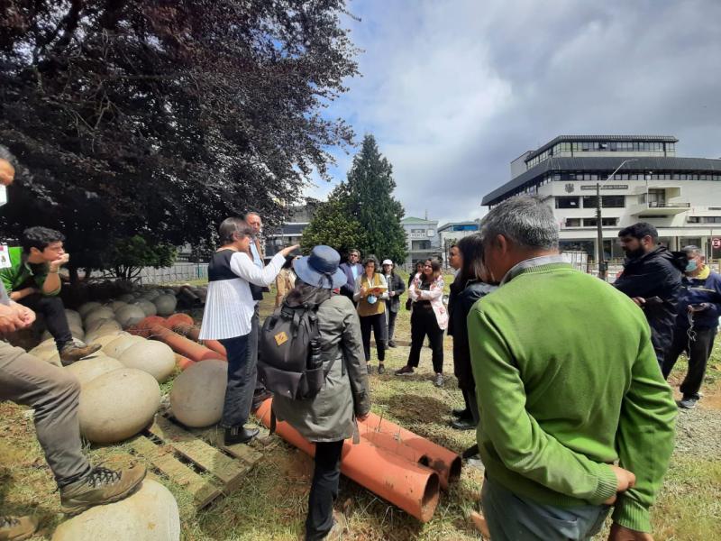 Imagen de Consejeros y equipo técnico del Consejo de Monumentos Nacionales visitaron Valdivia para constatar avances en obras relevantes para la ciudad