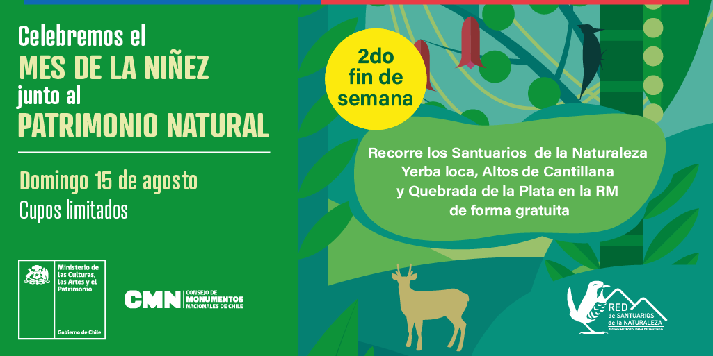 Imagen de ¡Sumamos un nuevo día para disfrutar el Patrimonio Natural! El domingo 15 tres Santuarios de la Naturaleza abrirán gratis