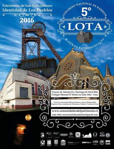 Imagen de CMN participará del 5° Congreso Nacional de Barrios y Zonas Patrimoniales de Chile en Lota