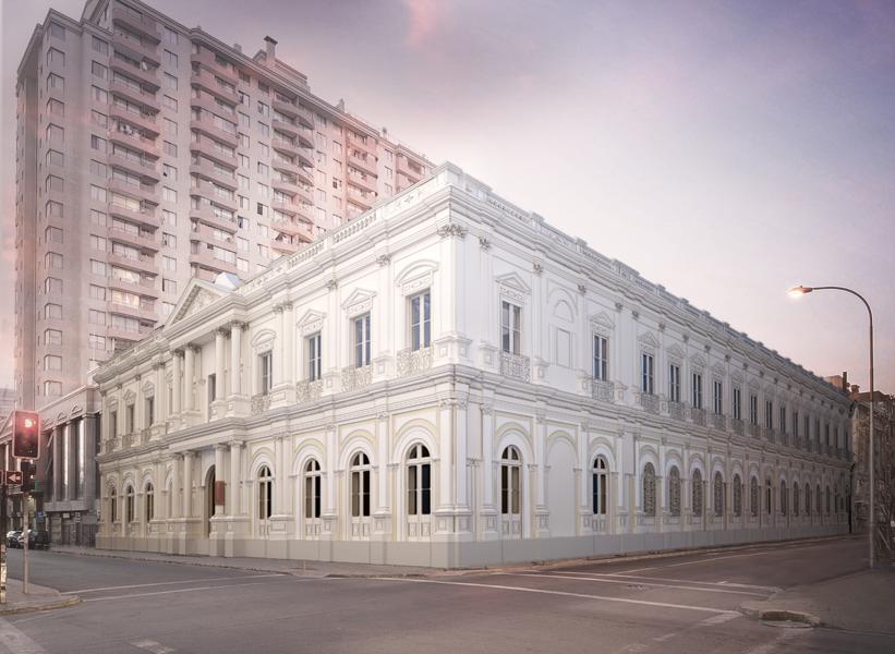 Imagen de Secretaría Técnica del CMN visita inició de obras de rehabilitación en Palacio Pereira