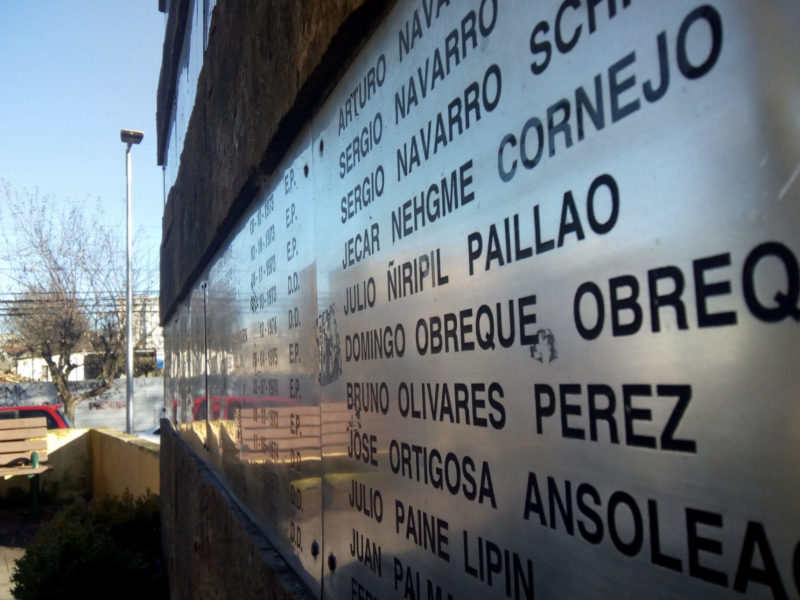 Imagen de Oficina Técnica Regional Araucanía del CMN invita a conversatorio sobre Derechos Humanos, a 20 años del Memorial del Parque para la Paz