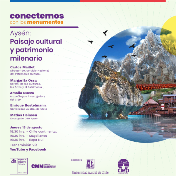 Imagen de “Conectemos con los monumentos” llega a Aysén: CMN y Universidad Austral abordarán el patrimonio milenario de la región