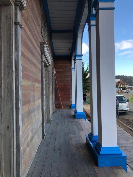 Imagen de CMN culmina obras de emergencia en Iglesia de Tenaún, en Chiloé