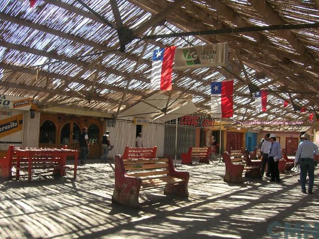 Imagen del monumento Edificios que conforman el barrio cívico de la oficina salitrera María Elena