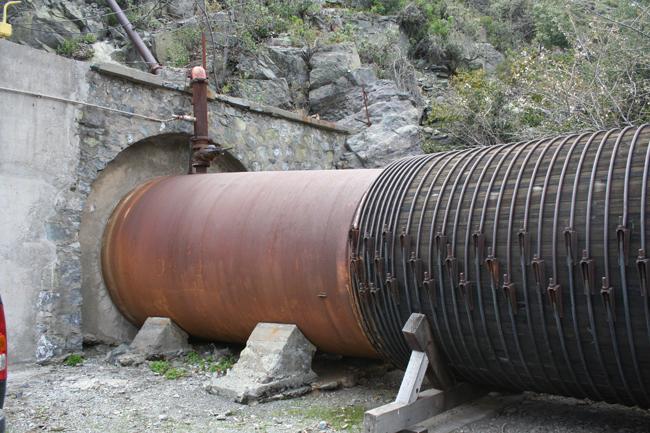 Imagen del monumento Tubería de madera de Pangal