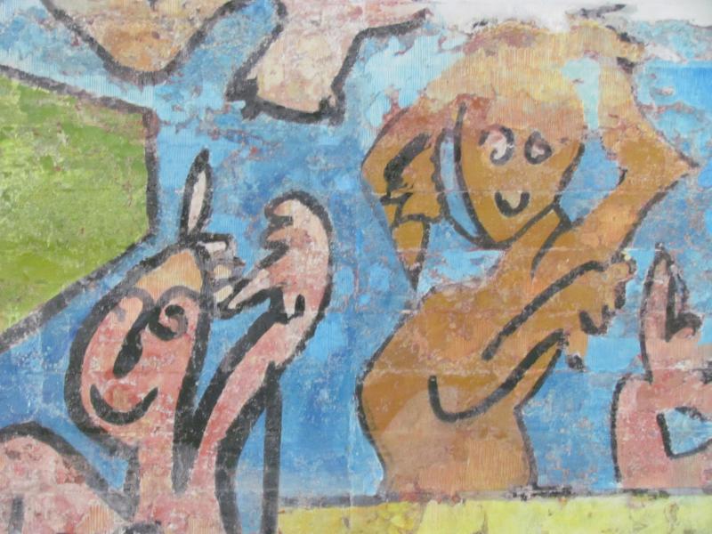 Imagen del monumento Mural &amp;quot;El Primer Gol del Pueblo Chileno&amp;quot; de Roberto Matta