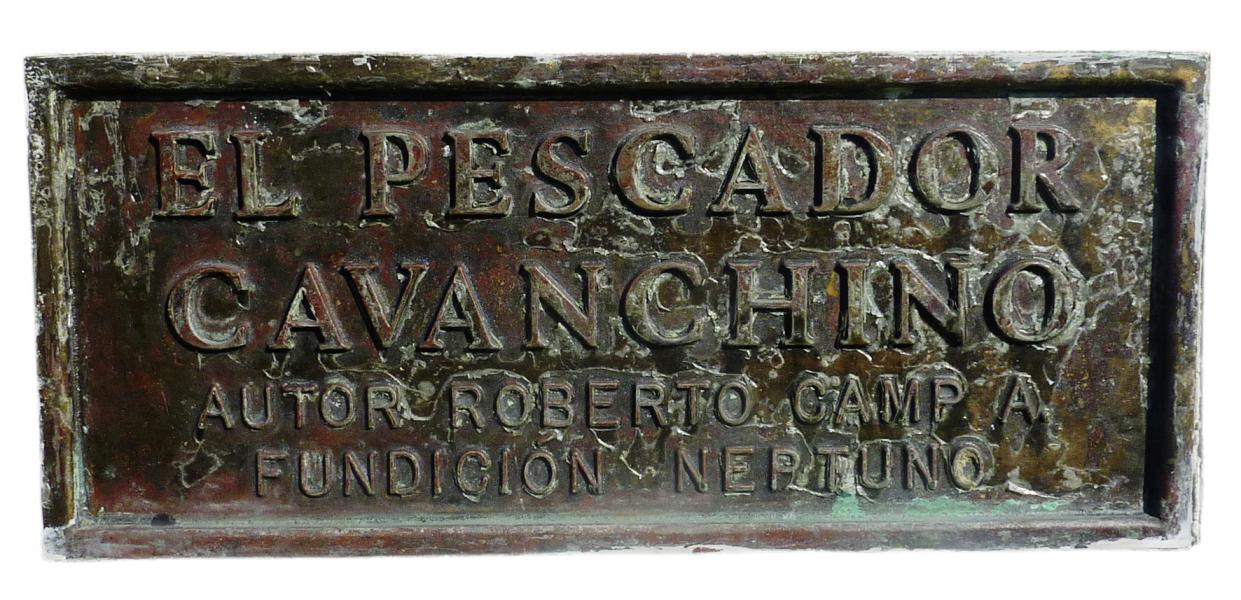 Imagen del monumento Al Pescador Artesanal Cavanchino