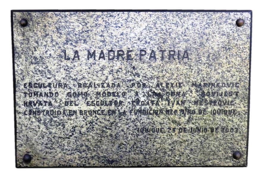 Imagen del monumento Monumento Croata Povigest Hivata